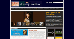 Desktop Screenshot of livingtradition.co.uk